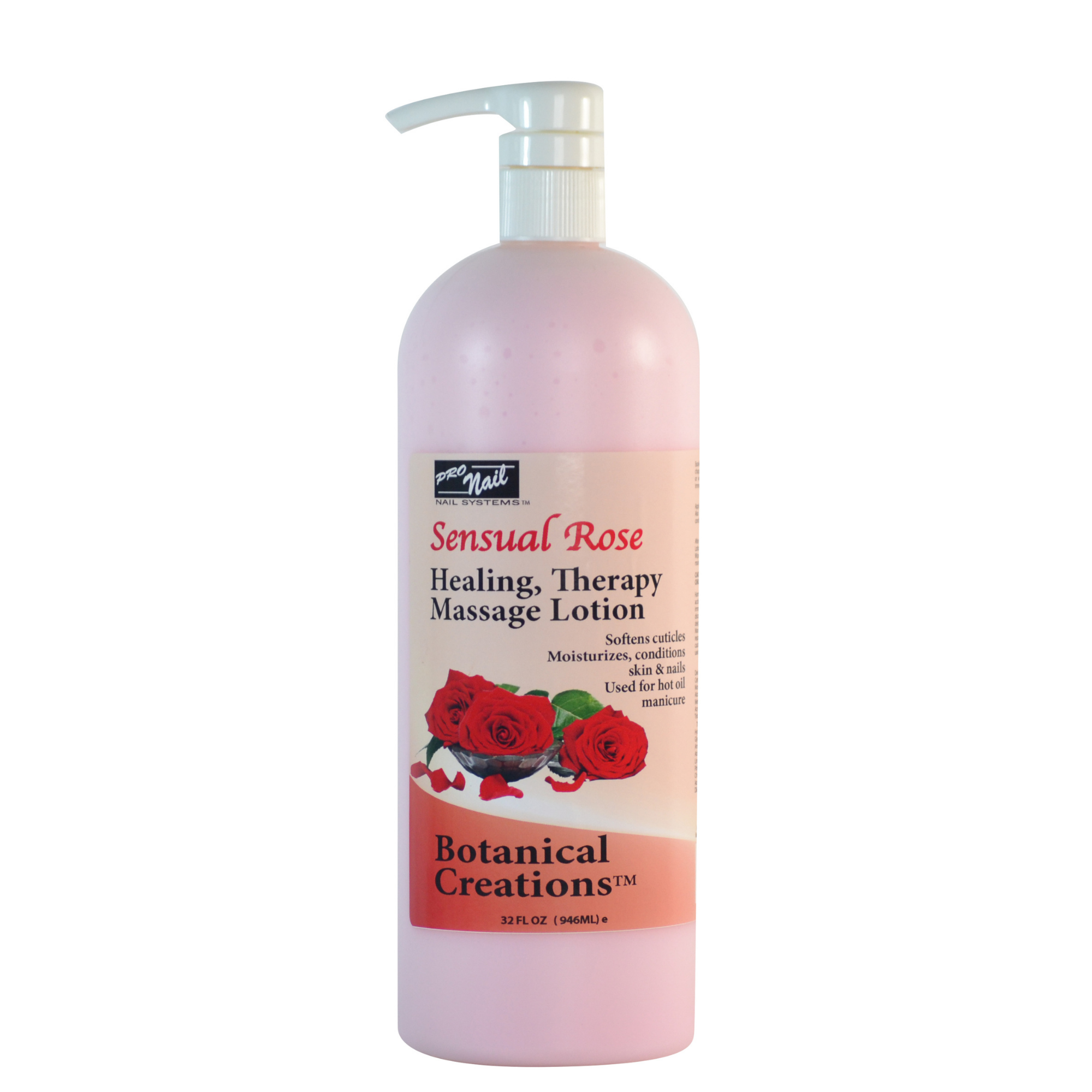 Pro Nail Healing, Therapy Massage Lotion Sensual Rose